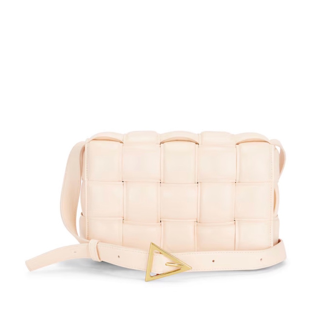 Bottega Veneta Padded Cassette Crossbody Bag color melon